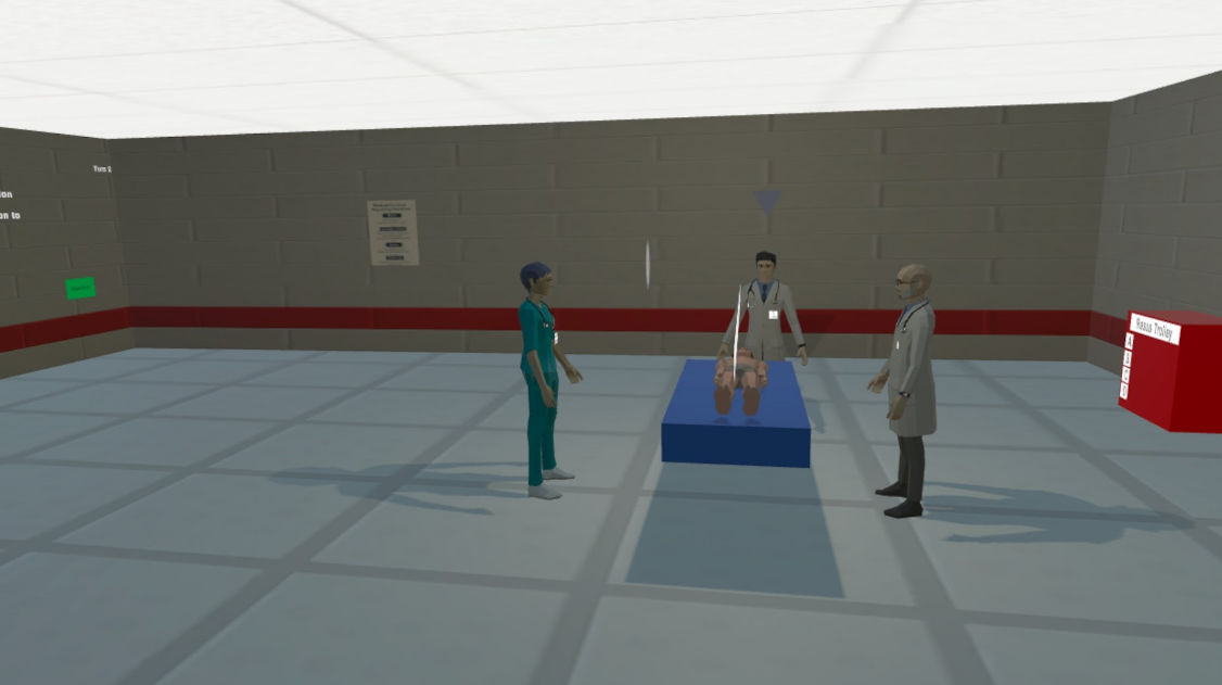 Version 1.1 ward environment with revised character models, as deployed at Achievers University, Nigeria.
